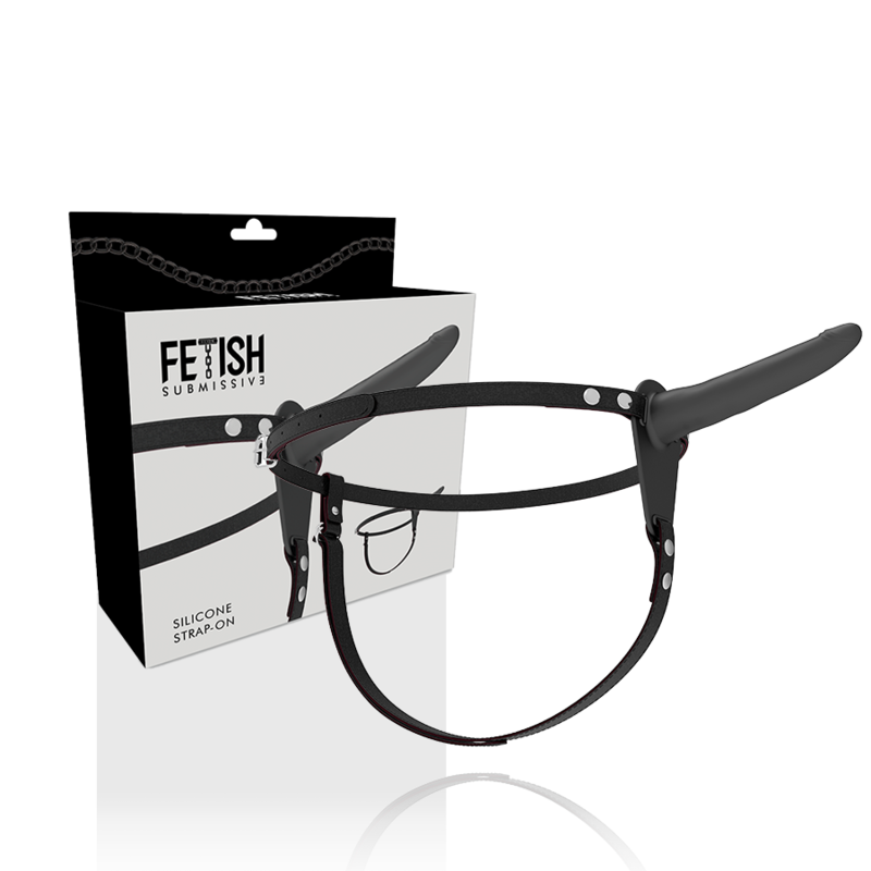 img_142735_737549d1b128cf16655f61fc9c9809fc_1.png FETISH SUBMISSIVE HARNESS - BLACK SILICONE 15 CM - Image 2