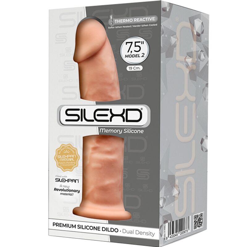 img_159445_d974f6a025c694997adf1b823e6fcdd0_1.jpg SILEXD - MODEL 2 REALISTIC PENIS PREMIUM SILEXPAN SILICONE 19 CM - Image 3