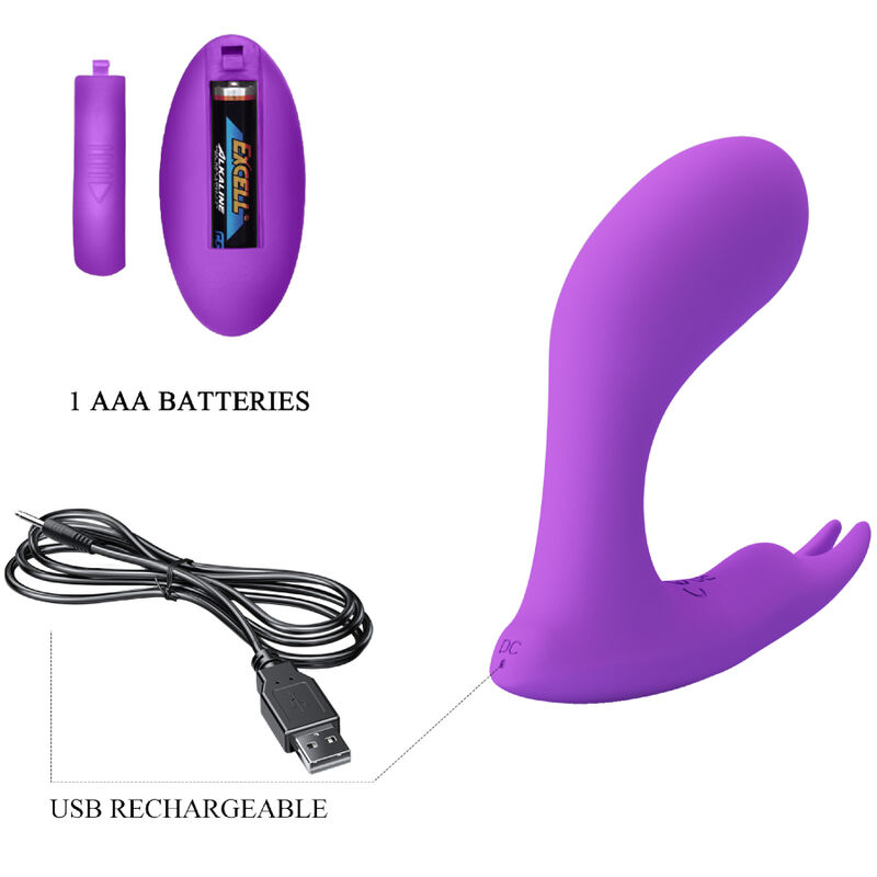 img_163585_c45e71cf193d7ae86c94f77f3c640c46_1.jpg PRETTY LOVE - IDABELLE VIBRATION  PULSATION REMOTE CONTROL VIOLET - Image 5