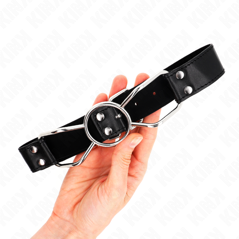 img_187689_d7c07448c0ec4e6d7362b9d82ff55389_1.png KINK - SPIDER MOUTH GAG 60 X 3 CM SIZE M 4.5 CM - Image 3