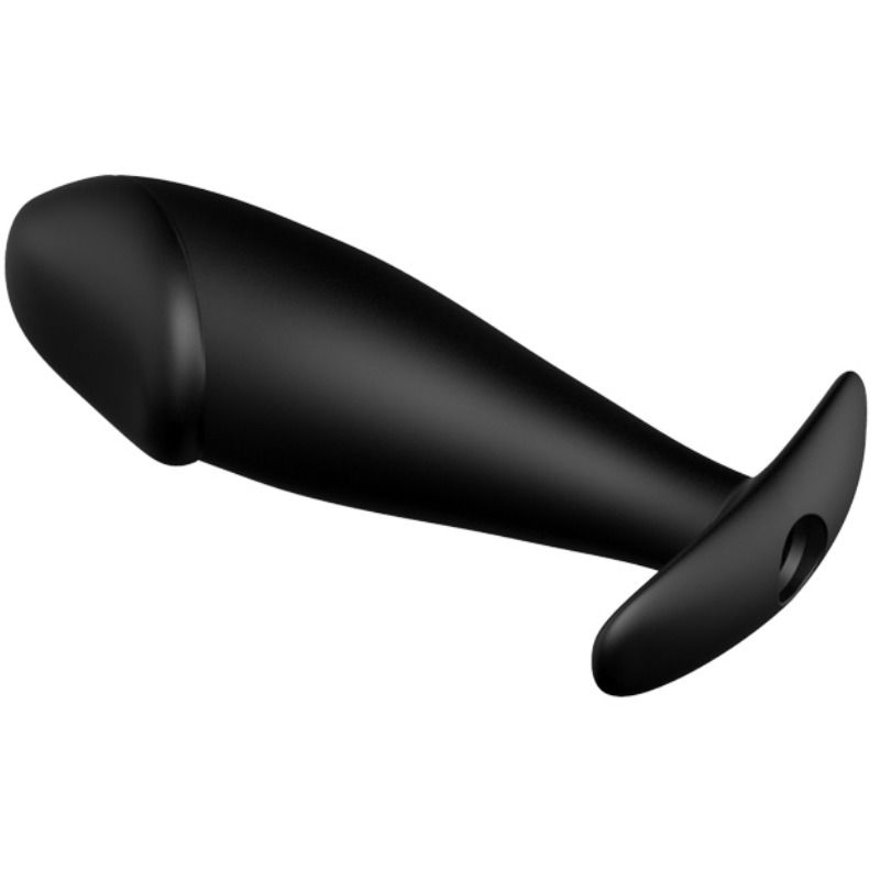 img_49763_7e935988596d6df2c2f512abbe8b03a9_1.jpg PRETTY LOVE - SILICONE ANAL PLUG PENIS FORM AND 12 VIBRATION MODES BLACK - Image 3