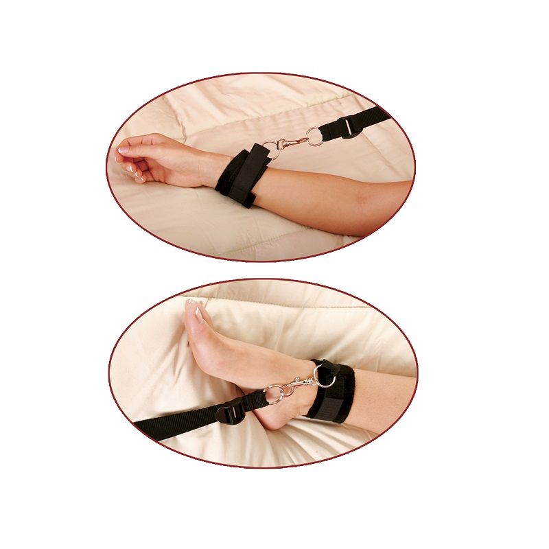 img_6692_3ca6752edc88758c8d79e4b2f58958aa_1.jpg FETISH FANTASY SERIES - BED BINDINGS RESTRAINT KIT - Image 4