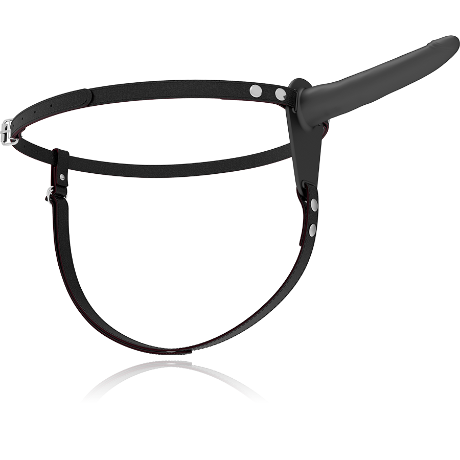 img_79250_c7be5da9a15f9b4eb95c63e8304fa6d7_1.png FETISH SUBMISSIVE HARNESS - BLACK SILICONE 15 CM - Image 4